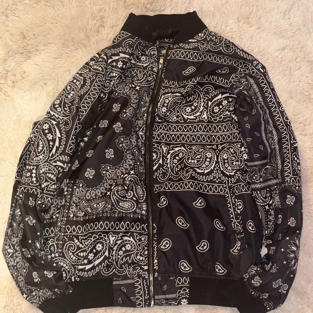 Men Streetwear Hip-Hop Urban NY Fashion Bomber Jacket